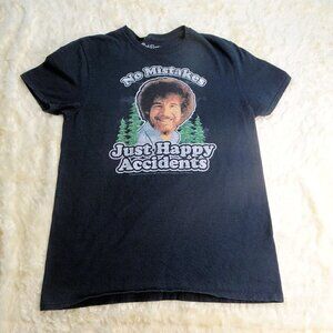 Bob Ross "No Mistakes Just Happy Accidents" Medium